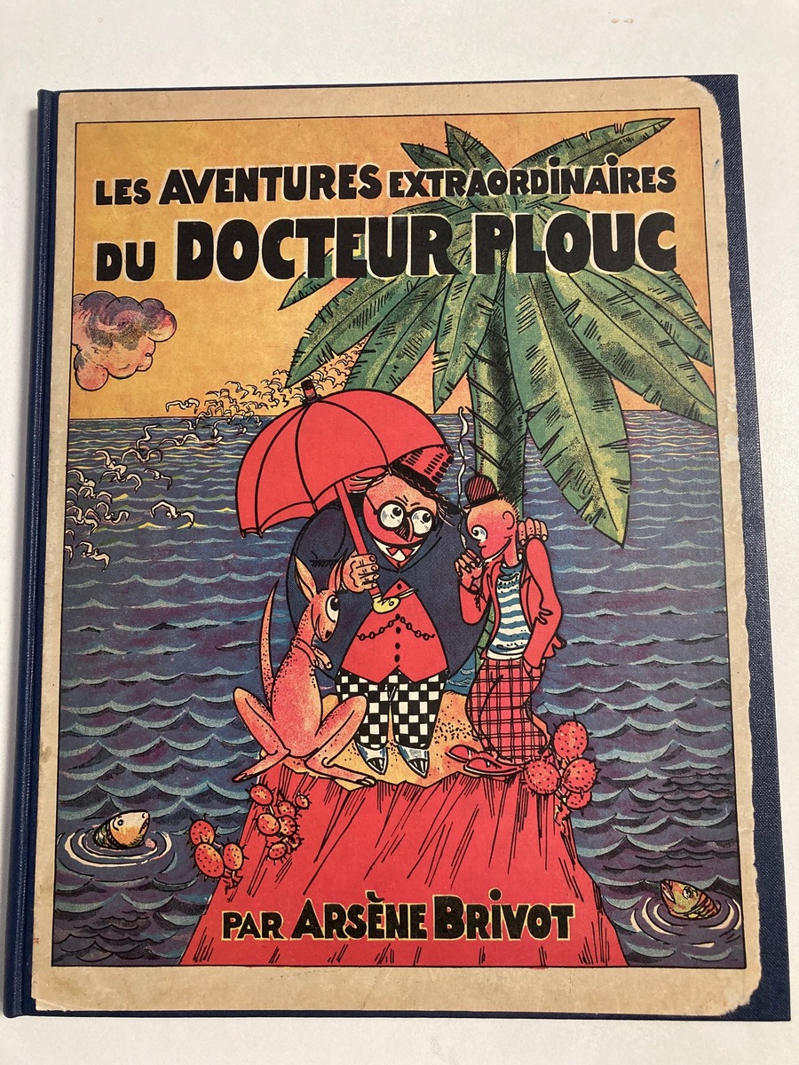 Benjamin Rabier : reliure parlante. Réalisations de reliure et restauration par l'Atelier Bonnouvrier. Yvelines.