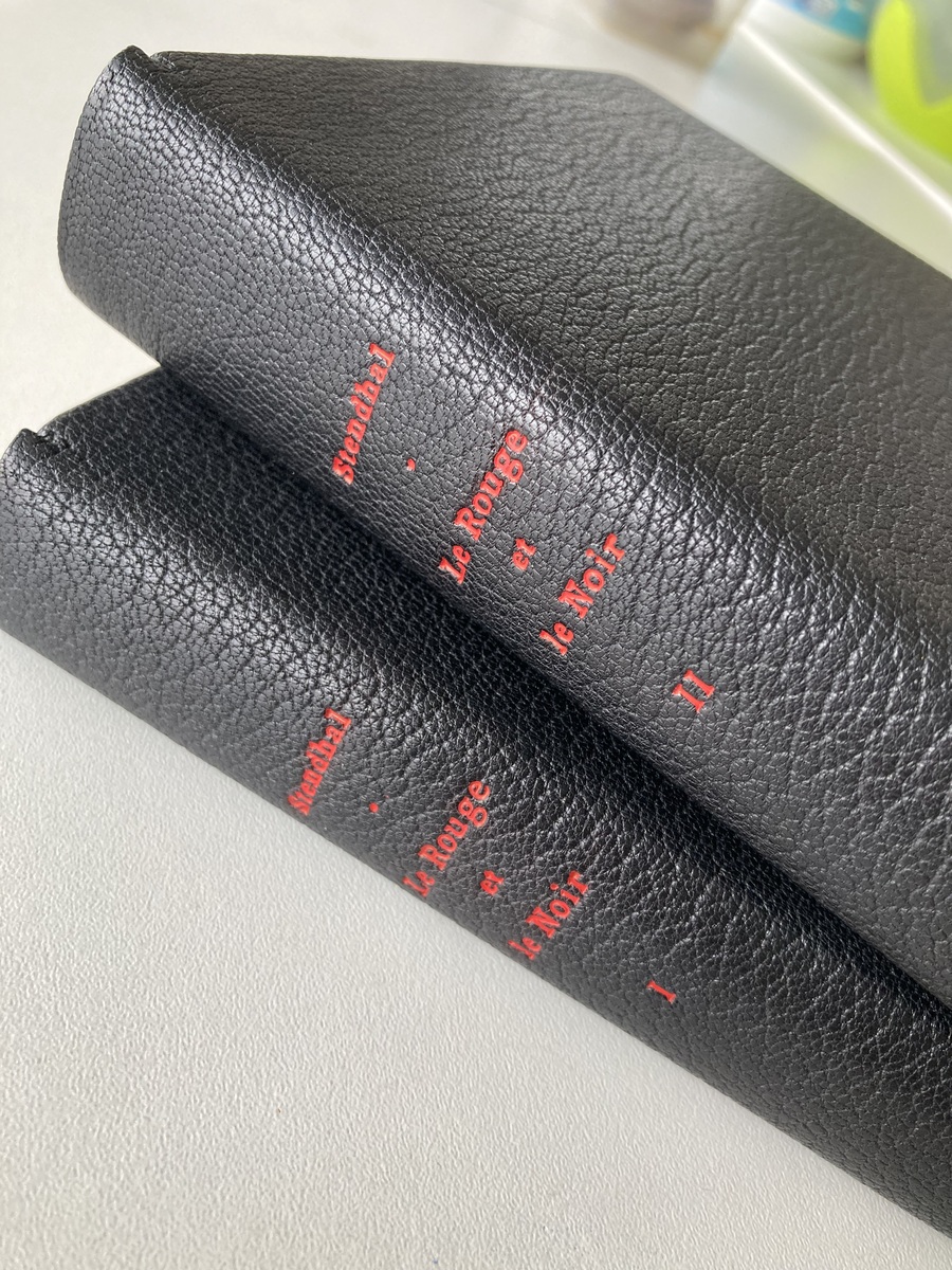 Reliures jansénistes, plein cuir, Atelier Bonnouvrier, reliure haut de gamme Yvelines.